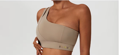 I Am H.E.R. (One Shoulder Sports Bra & Tennis Skirt Set)